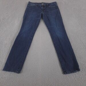 Joe's Jeans Jeans Womens 31 Blue Dixie Straight Leg Dark Wash Stretch Denim